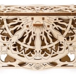 Drewniane pudełko na karty kolekcjonerskie UGEARS – mechaniczne puzzle 3D