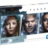 Panoramiczne puzzle 1000 elementów THE WITCHER