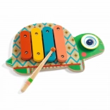 Djeco Ksylofon i talerz Żółw