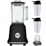 MalTec blender kielichowy 1800 W ze szklanym dzbankiem i akcesoriami
