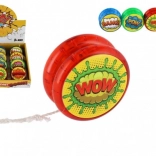 Świecące plastikowe jojo 6 cm