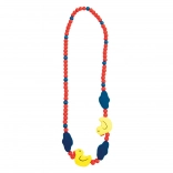 Naszyjnik z kaczuszkami i chmurkami 23 cm