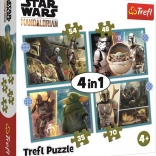 Puzzle 4w1 STAR WARS: THE MANDALORIAN