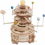 Drewniany mechaniczny model Układu Słonecznego ROKR Orrery 3D puzzle