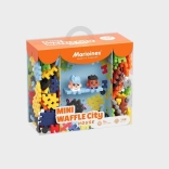 Klocki waffle mini – domek 148 elementów