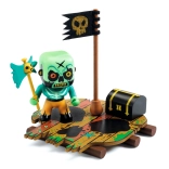 Djeco Arty Toys figurka pirat z skarbem