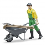 Bruder BWORLD rolnik z akcesoriami