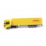 Ciężarówka z naczepą DHL 19 cm