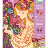 Błyszczące kwiatowe dziewczyny od Djeco