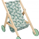 Lekki drewniany wózek dla lalek