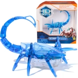 Hexbug Scorpion niebieski – sensoryczno-motoryczna ruchoma figurka ze światłem