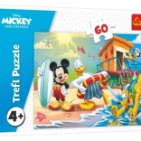 Puzzle 60 elementów – MICKEY MOUSE: Ciekawy dzień dla Myszki Miki i przyjaciół