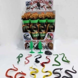 węże w tubie – zestaw gumowych węży w plastikowym pudełku