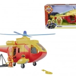 helikopter Wallaby II Strażak Sam z figurką i efektami świetlnymi oraz dźwiękowymi