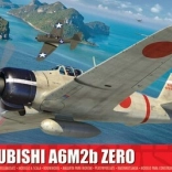 Model plastikowego samolotu Mitsubishi A6M2b Zero 1/72