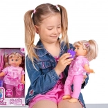 Lalka NATALIA Czyścioszka mówiąca 33 cm