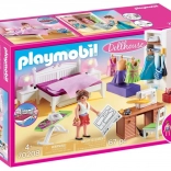 Zestaw figurek Domek dla lalek – sypialnia z kącikiem krawieckim