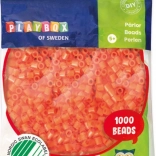 Koralki do zaprasowywania - pomarańczowe