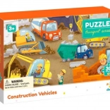 Puzzle TRANSPORT: Maszyny budowlane 30 elementów