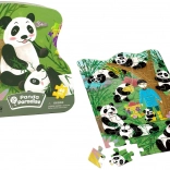 Puzzle Panda Bambusowy Las 48 Elementów