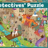 Educa detektywne puzzle Zamek 50 elementów