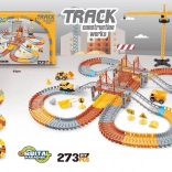 tor kolejowy z 2 mostami, 273 elementy (1 autko)