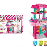 Dziecięca kuchenka ze światłem i dźwiękiem, 31 elementów