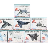 Zestaw konstrukcyjny latającego pojazdu – plastikowy samolot bez klejenia