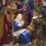 Rodzinne puzzle COBBLE HILL Cicha noc 350 elementów