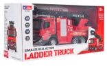 RC wóz strażacki z wysuwaną drabiną i mgłą wodną 2,4 GHz