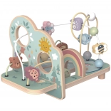 drewniany leśny labirynt koralikowy Forest od Tooky Toy