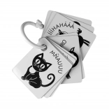 Kontrastowe czarno-białe karty dla niemowląt