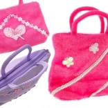 Dziewczęca torebka kosmetyczna z zamkiem