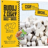 Trefl Brick Trick opakowanie białych cegieł, mix 70 szt.