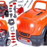 Interaktywna ciężarówka – warsztat dla małego mechanika ze światłami i dźwiękami