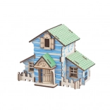 Woodcraft drewniane 3D puzzle Leśna chata