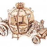 Drewniane 3D puzzle Baśniowy powóz