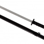 Drewniany czarny miecz dla rycerza 73 cm