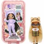 laleczka na! na! na! fuzzy surprise tiger girl – mięciutka niespodziankowa laleczka