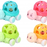 Plastowa grzechotka żółw 11 cm