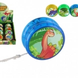 Świecące jojo z motywem dinozaurów