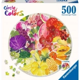 Puzzle Ravensburger owocowa i warzywna symfonia 500 elementów