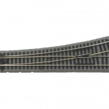 Piko Zwrotnica WL pojedyncza lewa z podkładem