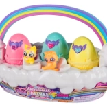 Hatchimals zestaw wielopak Chmurka z neonową tęczą