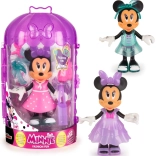 Disney Minnie Mouse modna lalka z szafą i ubrankami