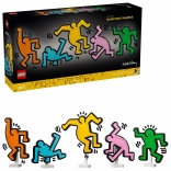LEGO Art Keith Haring – tańczące postacie