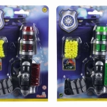 kosmiczny pistolet na kulki z amunicją 18 cm, 2 kolory