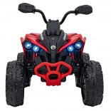 Dziecięcy elektryczny quad 24V, czerwony