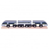 Szybki pociąg Eurostar E320 z torami