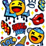 Naprasowanki Naklejki do naprasowania LOL